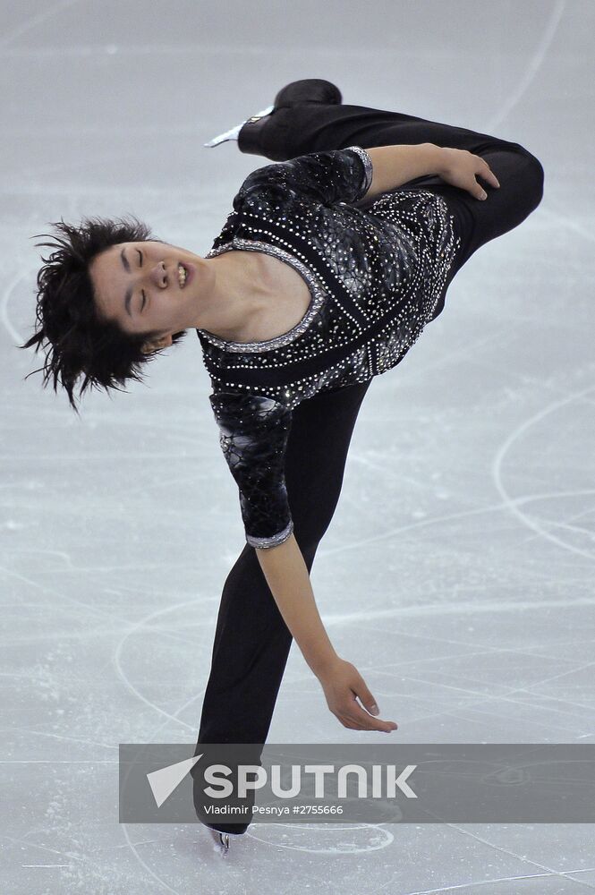 Figure skating. ISU Grand Prix Final. Men's singles. Short Program