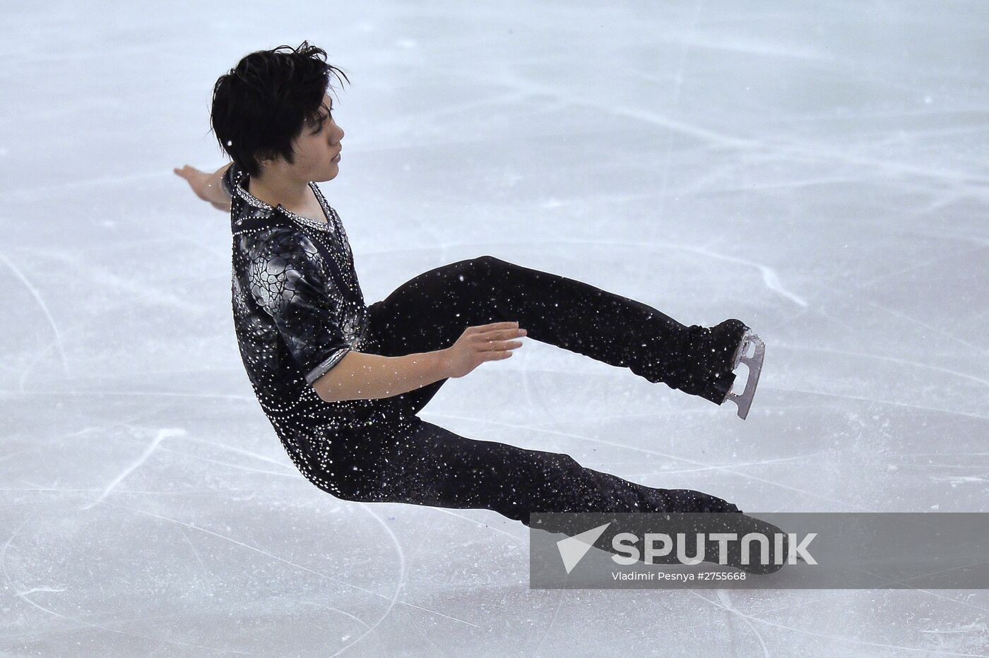 Figure skating. ISU Grand Prix Final. Men's singles. Short Program