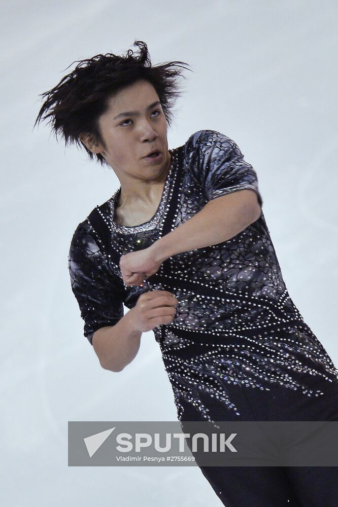 Figure skating. ISU Grand Prix Final. Men's singles. Short Program