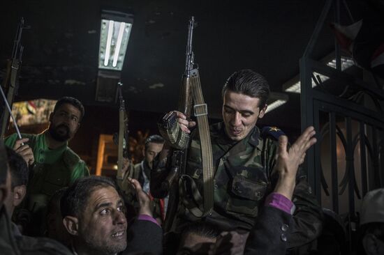 Kuwayres air base liberated