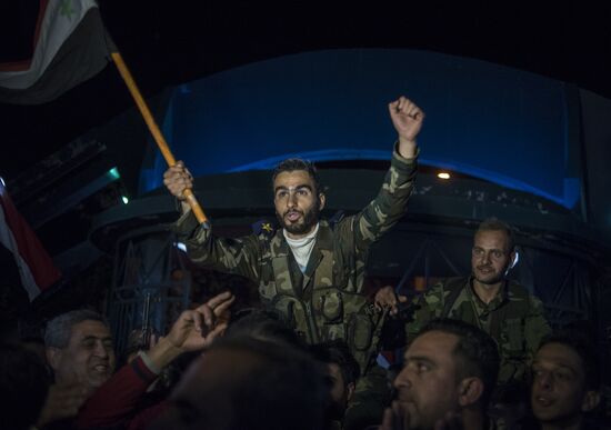 Kuwayres air base liberated