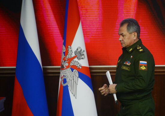 President Putin attends expanded meeting of Defense Ministry Board