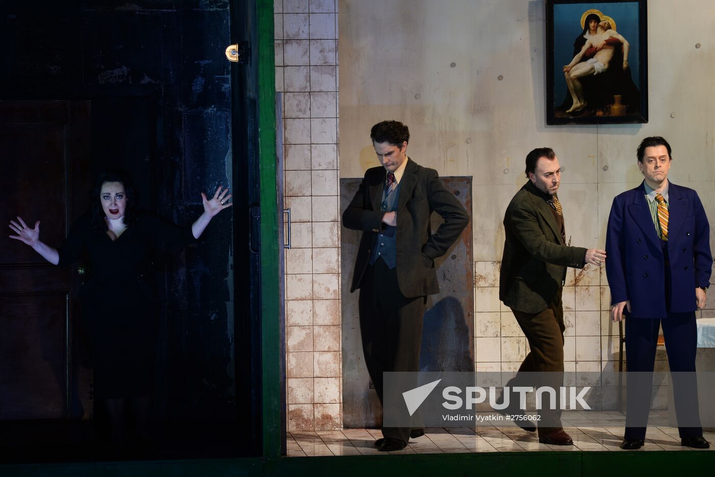 Final rehearsal of Handel's opera Rodelinda at the Bolshoi