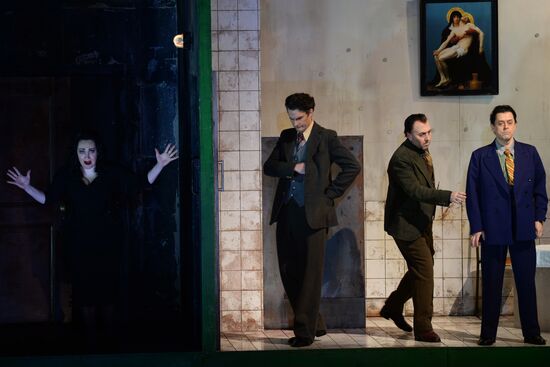 Final rehearsal of Handel's opera Rodelinda at the Bolshoi