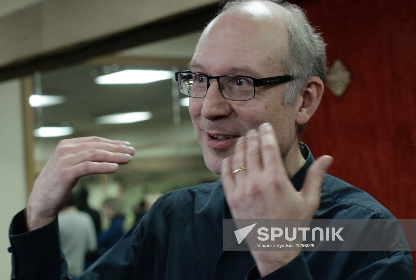 Final rehearsal of Handel's opera Rodelinda at the Bolshoi