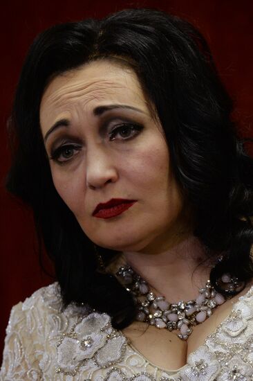 Final rehearsal of Handel's opera Rodelinda at the Bolshoi