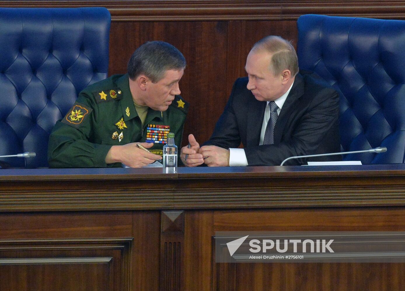 President Putin attends expanded meeting of Defense Ministry Board