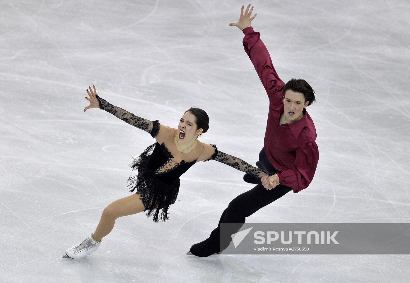 Figure Skating. 2015-2016 ISU Junior Grand Prix Final. Ice Dance. Free skating