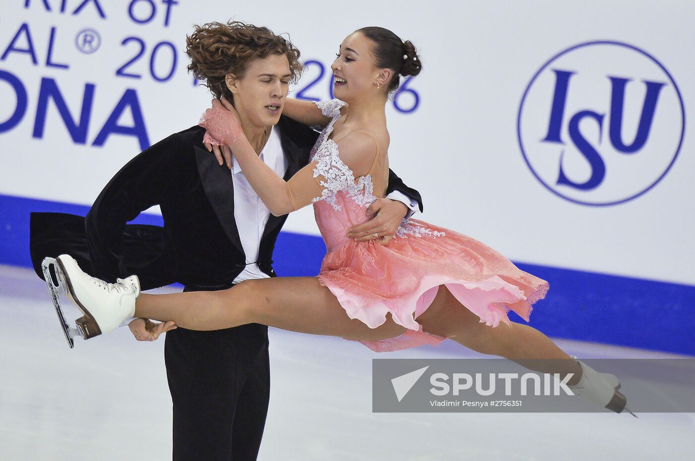 Figure Skating. 2015-2016 ISU Junior Grand Prix Final. Ice Dance. Free skating