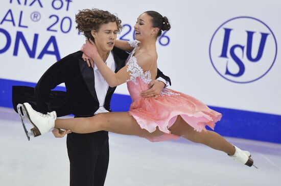 Figure Skating. 2015-2016 ISU Junior Grand Prix Final. Ice Dance. Free skating