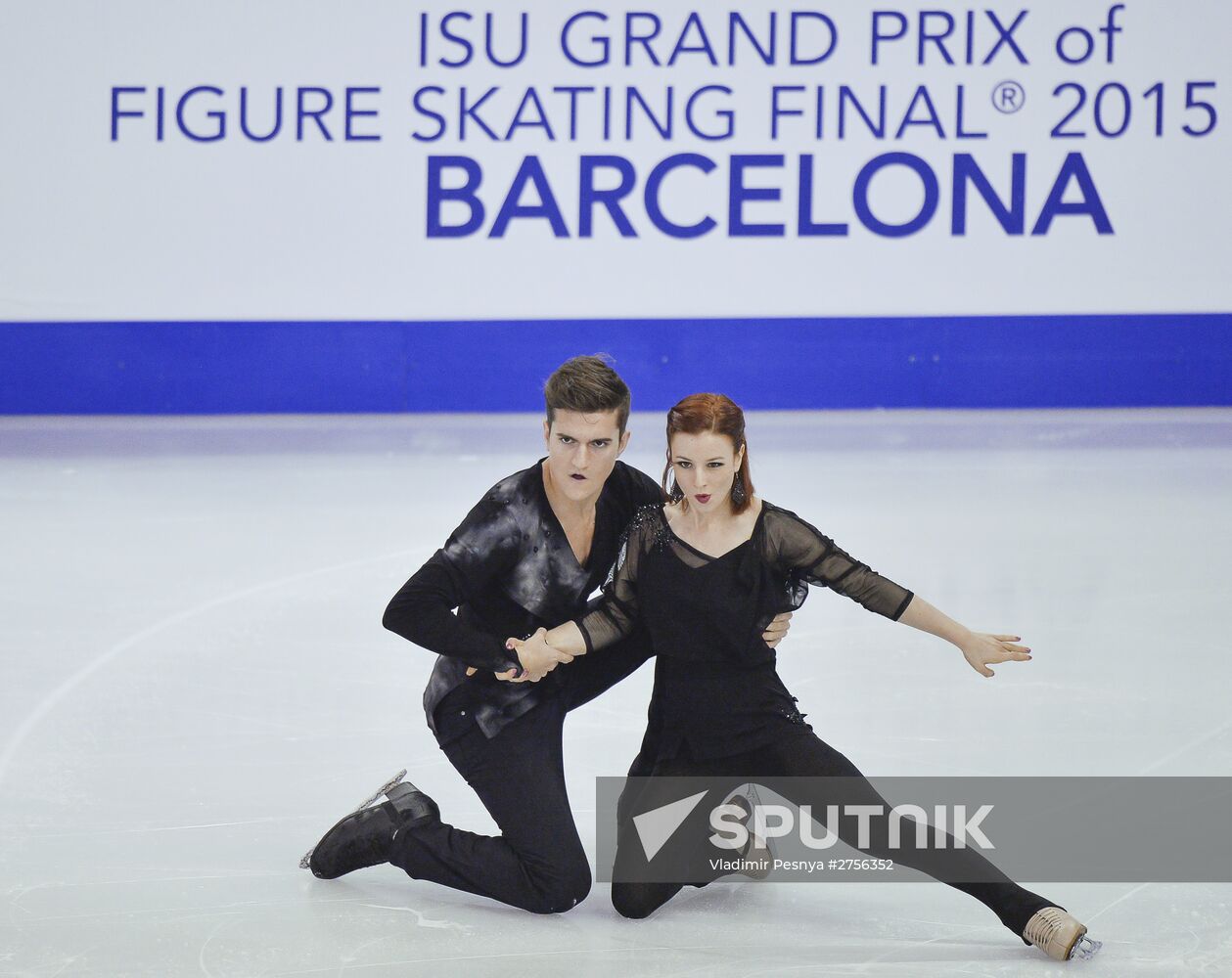 Figure Skating. 2015-2016 ISU Junior Grand Prix Final. Ice Dance. Free skating
