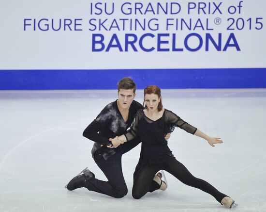 Figure Skating. 2015-2016 ISU Junior Grand Prix Final. Ice Dance. Free skating