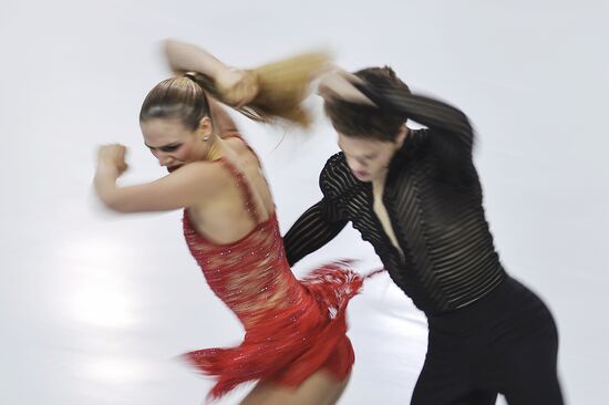 Figure Skating. 2015-2016 ISU Junior Grand Prix Final. Ice Dance. Free skating