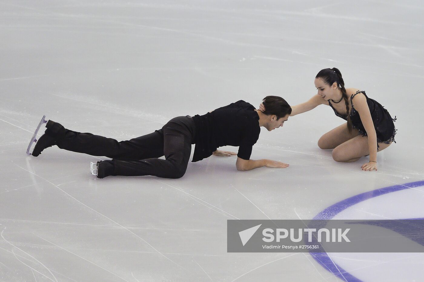Figure Skating. 2015-2016 ISU Junior Grand Prix Final. Ice Dance. Free skating