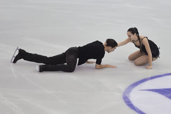 Figure Skating. 2015-2016 ISU Junior Grand Prix Final. Ice Dance. Free skating