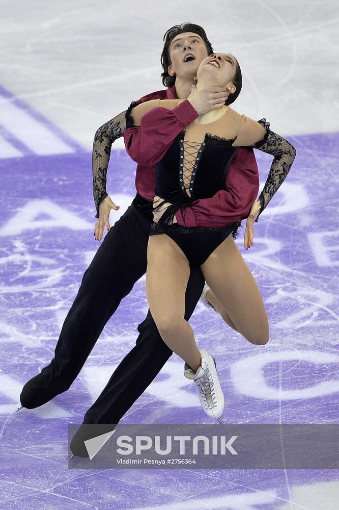 Figure Skating. 2015-2016 ISU Junior Grand Prix Final. Ice Dance. Free skating