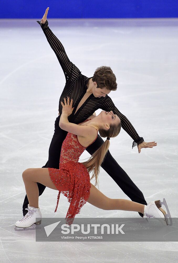 Figure Skating. 2015-2016 ISU Junior Grand Prix Final. Ice Dance. Free skating