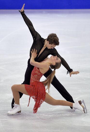 Figure Skating. 2015-2016 ISU Junior Grand Prix Final. Ice Dance. Free skating