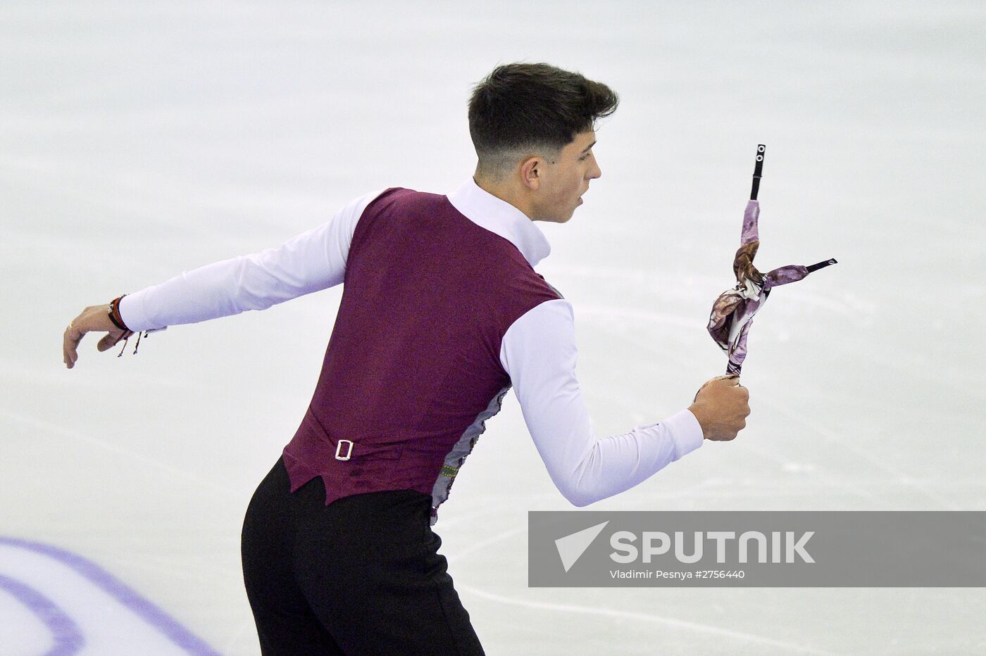 ISU Junior Grand Prix of Figure Skating. Men. Free skating
