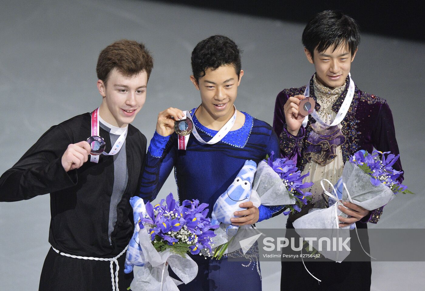 ISU Junior Grand Prix of Figure Skating. Men. Free skating