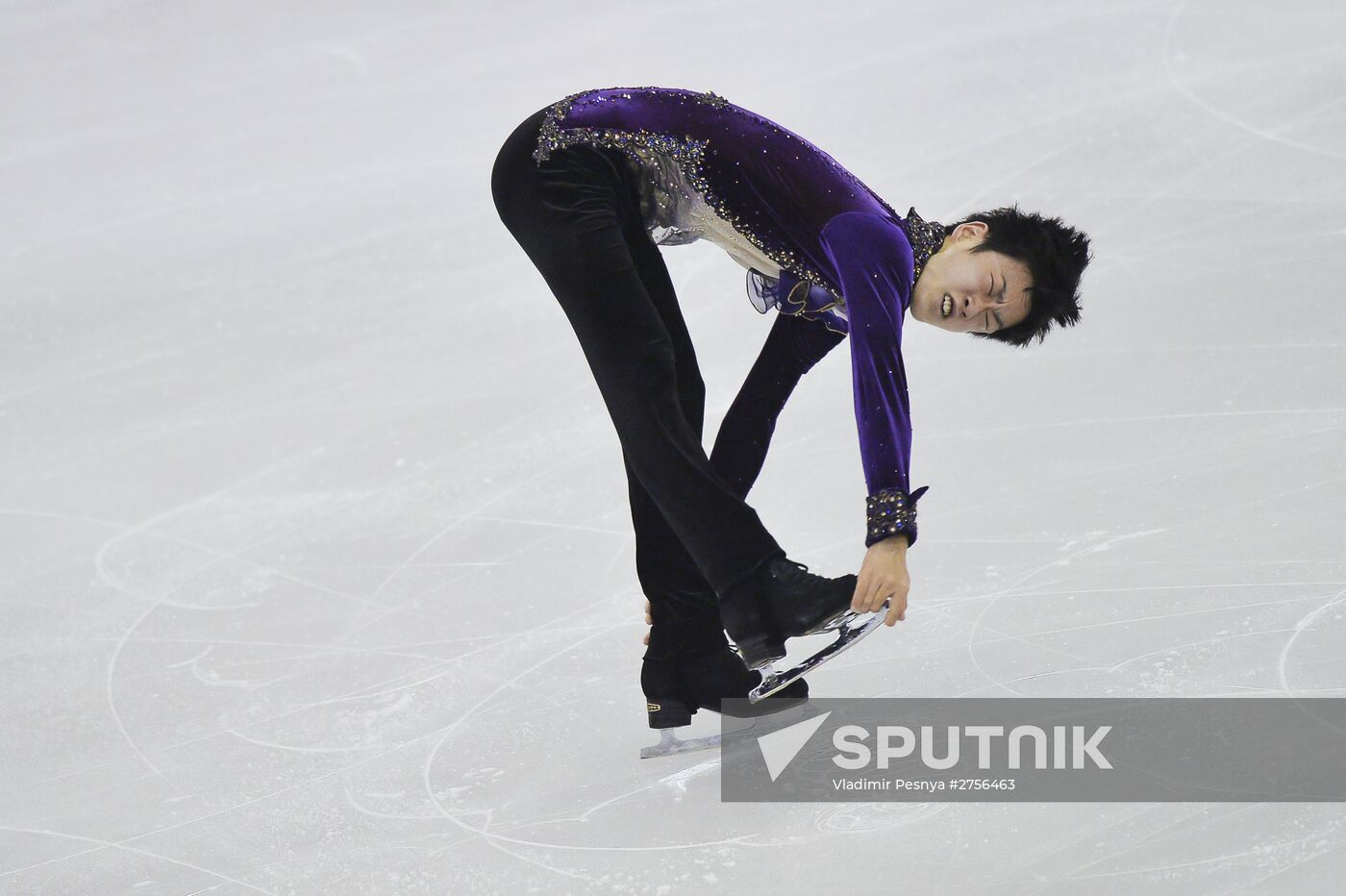 ISU Junior Grand Prix of Figure Skating. Men. Free skating