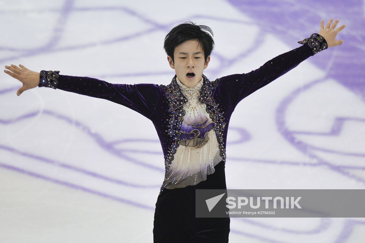 ISU Junior Grand Prix of Figure Skating. Men. Free skating