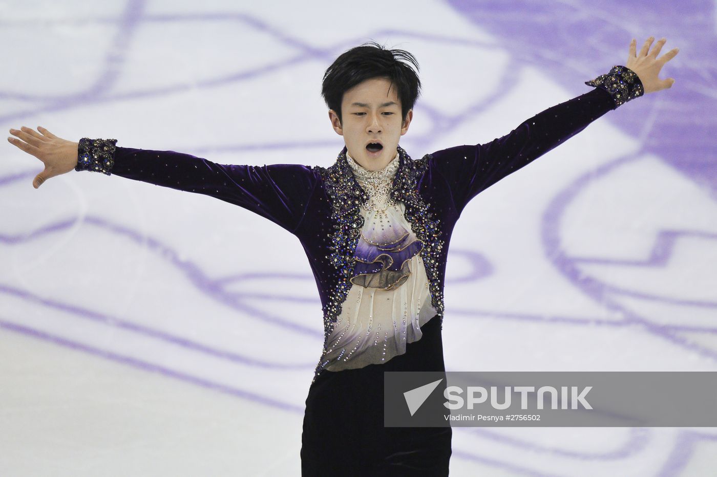 ISU Junior Grand Prix of Figure Skating. Men. Free skating