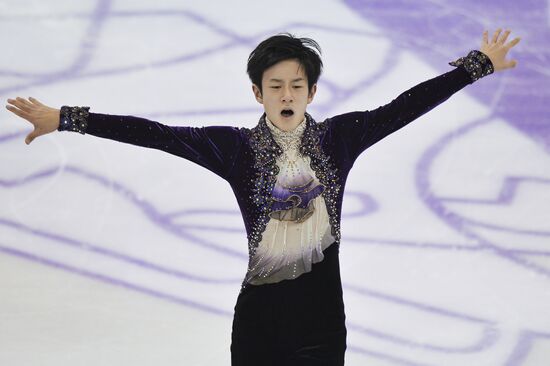 ISU Junior Grand Prix of Figure Skating. Men. Free skating