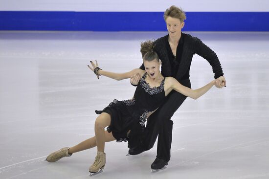 Figure Skating. 2015-2016 ISU Junior Grand Prix Final. Ice Dance. Free skating