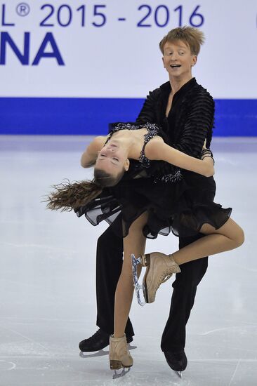 Figure Skating. 2015-2016 ISU Junior Grand Prix Final. Ice Dance. Free skating