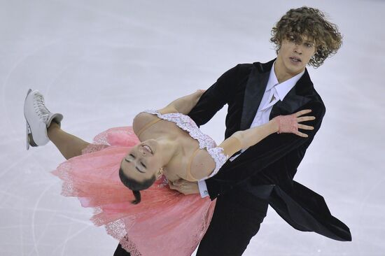Figure Skating. 2015-2016 ISU Junior Grand Prix Final. Ice Dance. Free skating