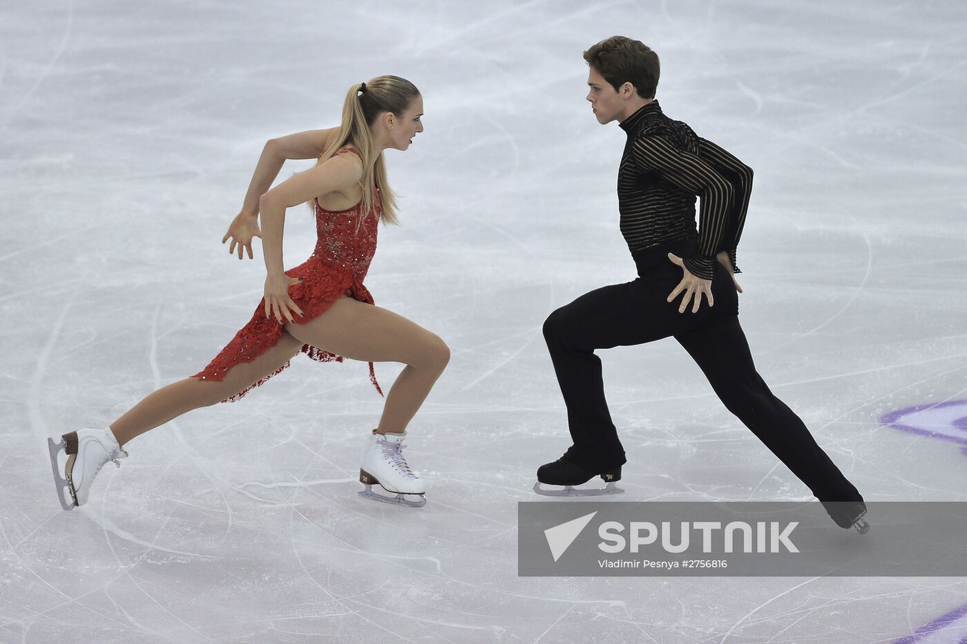 Figure Skating. 2015-2016 ISU Junior Grand Prix Final. Ice Dance. Free skating