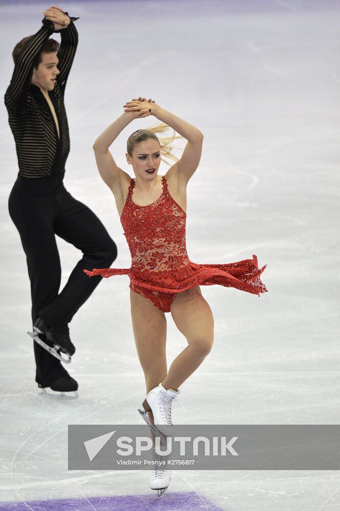 Figure Skating. 2015-2016 ISU Junior Grand Prix Final. Ice Dance. Free skating