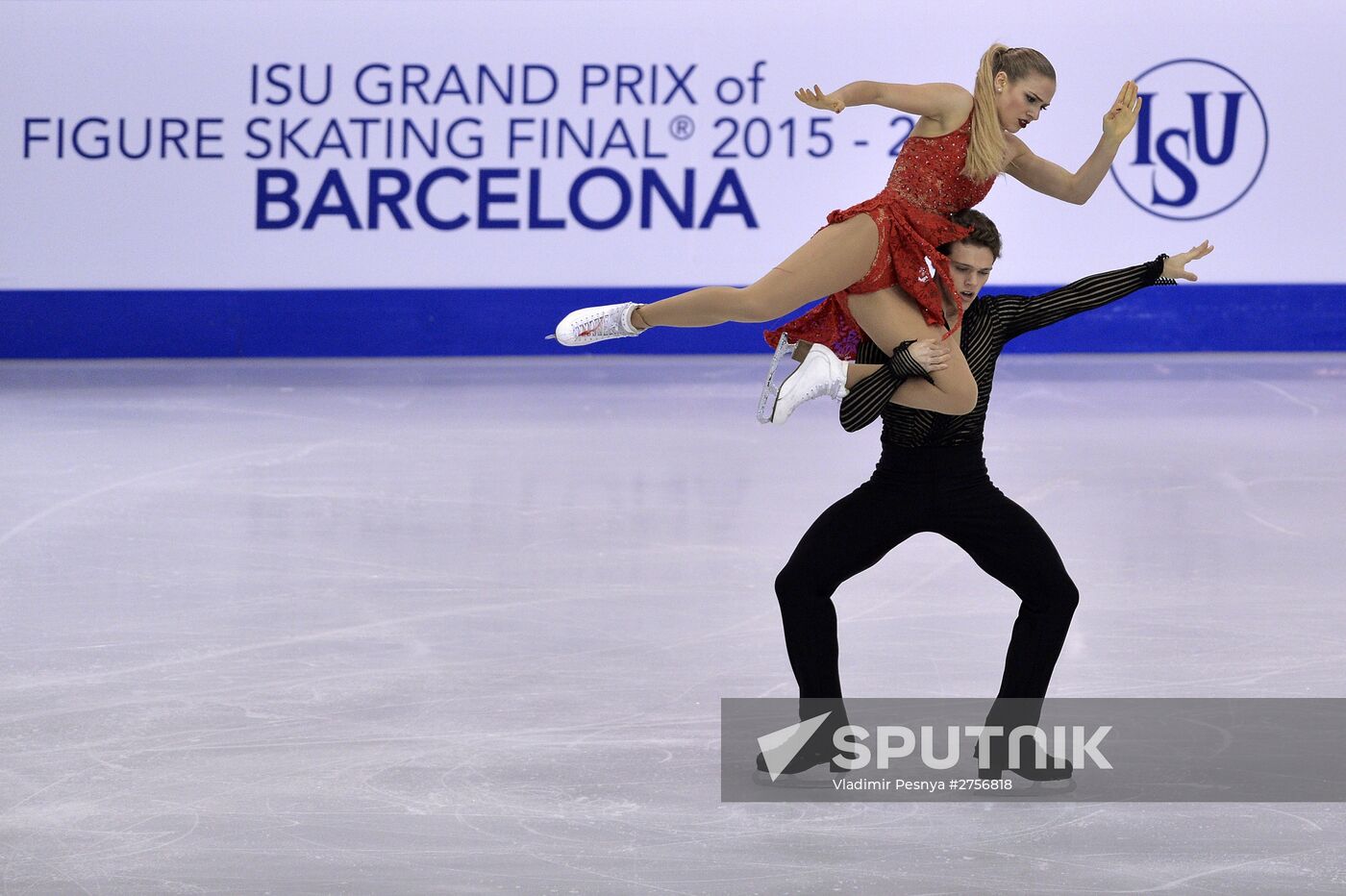 Figure Skating. 2015-2016 ISU Junior Grand Prix Final. Ice Dance. Free skating