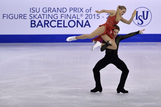 Figure Skating. 2015-2016 ISU Junior Grand Prix Final. Ice Dance. Free skating