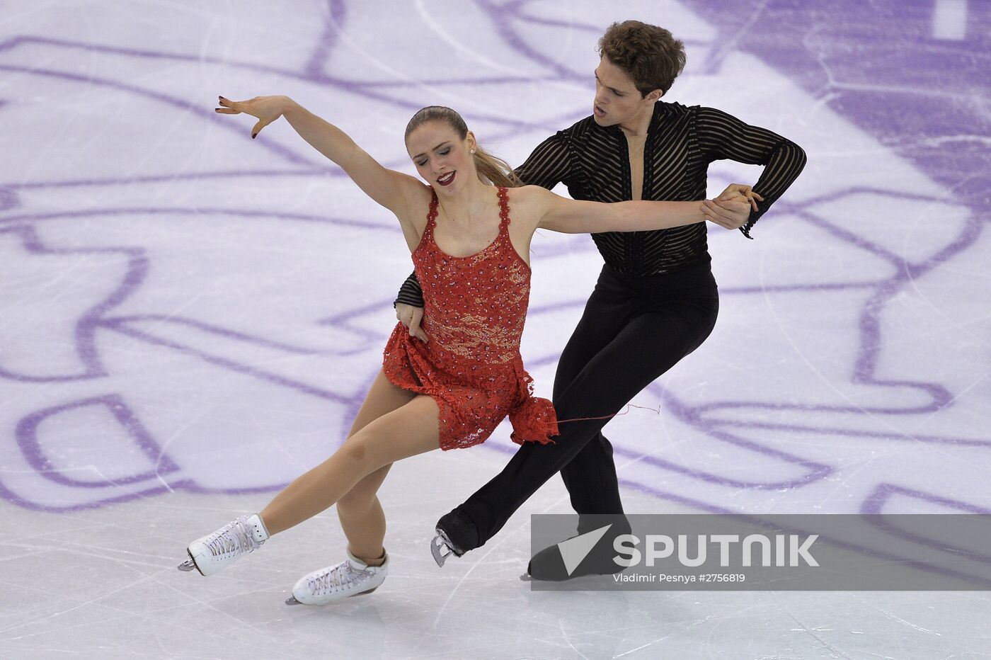 Figure Skating. 2015-2016 ISU Junior Grand Prix Final. Ice Dance. Free skating