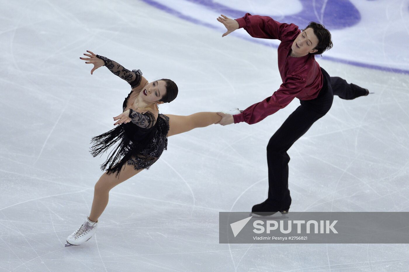 Figure Skating. 2015-2016 ISU Junior Grand Prix Final. Ice Dance. Free skating