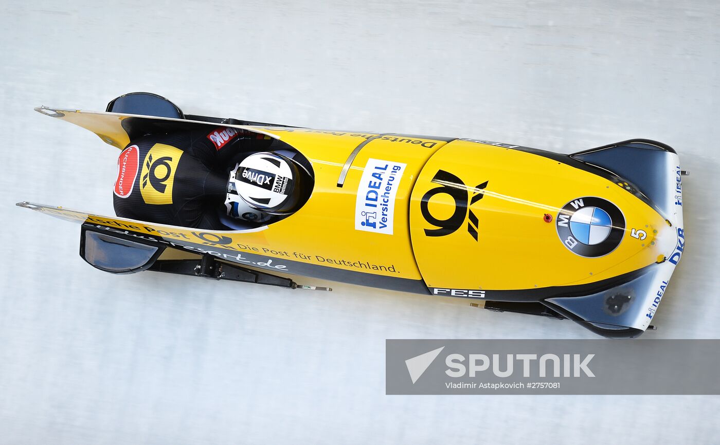 IBSF World Cup 3. Two-man bobsleigh