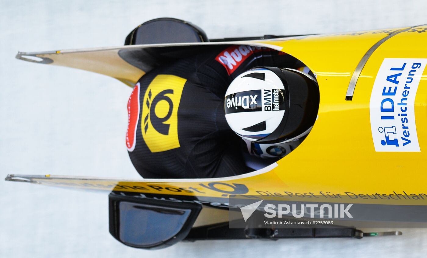 IBSF World Cup 3. Two-man bobsleigh
