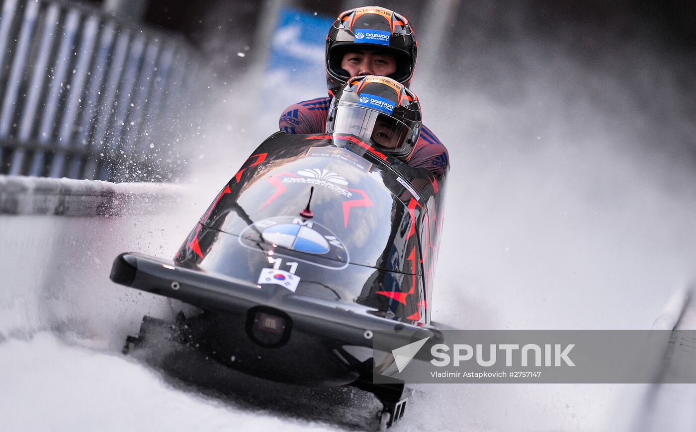 IBSF World Cup 3. Two-man bobsleigh