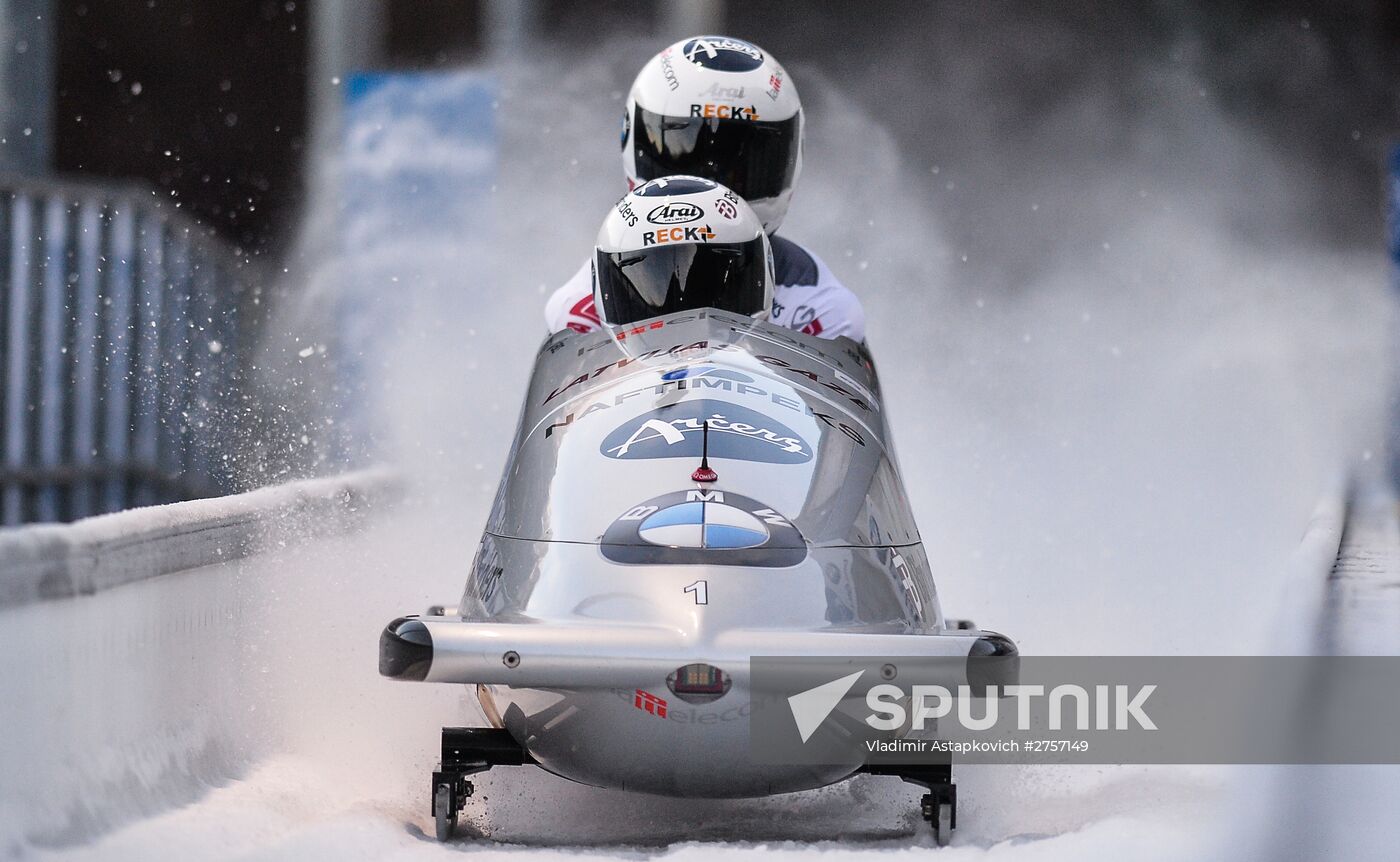 IBSF World Cup 3. Two-man bobsleigh