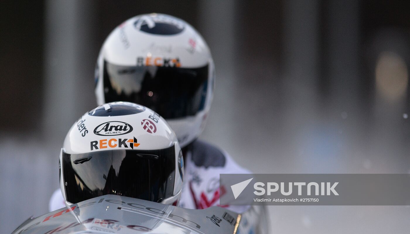 IBSF World Cup 3. Two-man bobsleigh