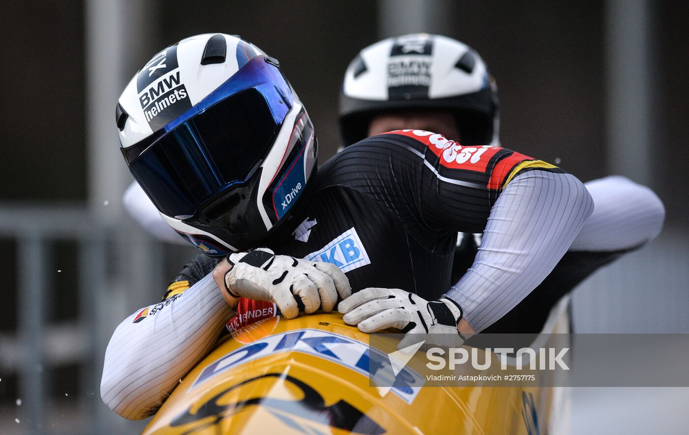 IBSF World Cup 3. Two-man bobsleigh