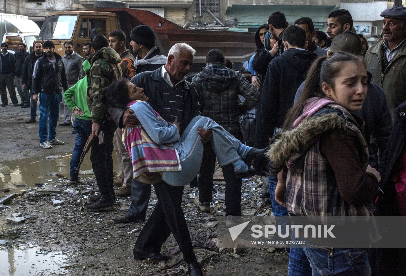 Terror act in Homs
