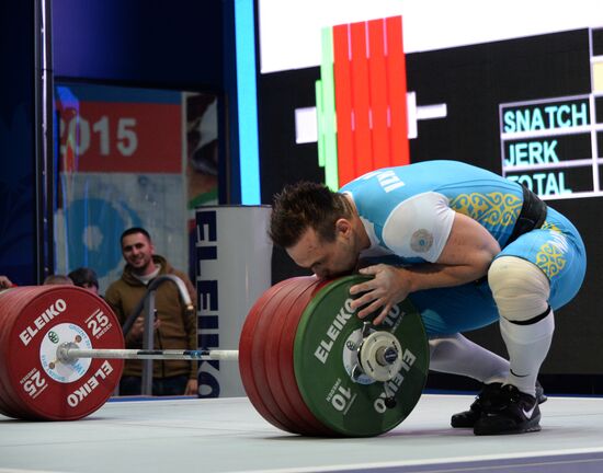 Weightlifting. Russian President's Cup. Day One