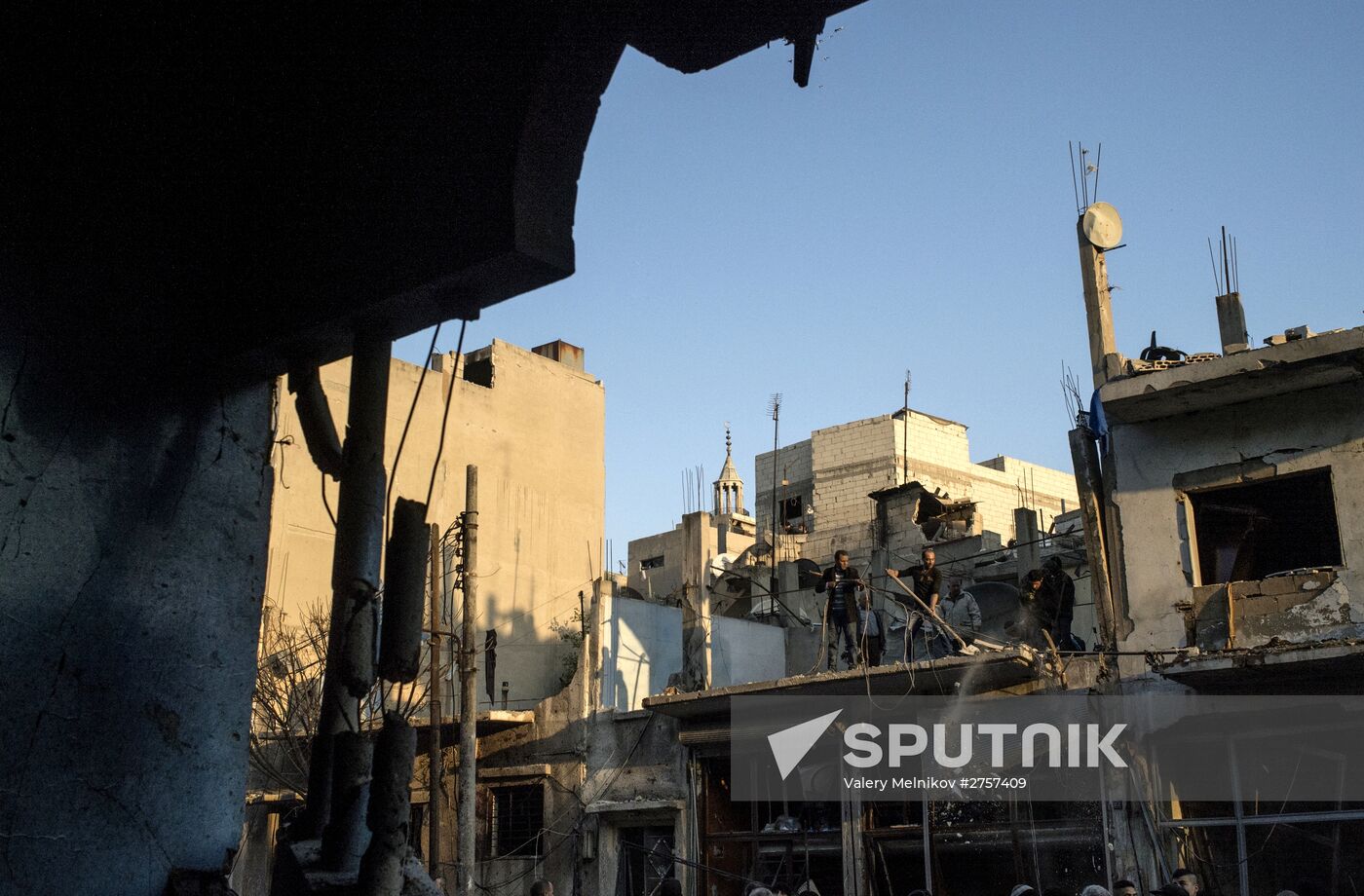 Terror act in Homs