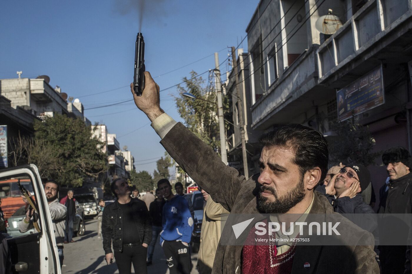 Terror act in Homs