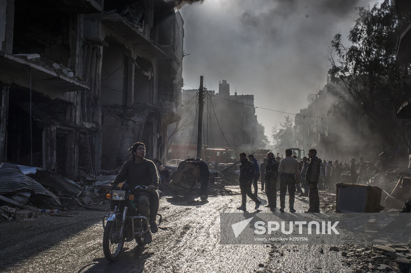Terror act in Homs