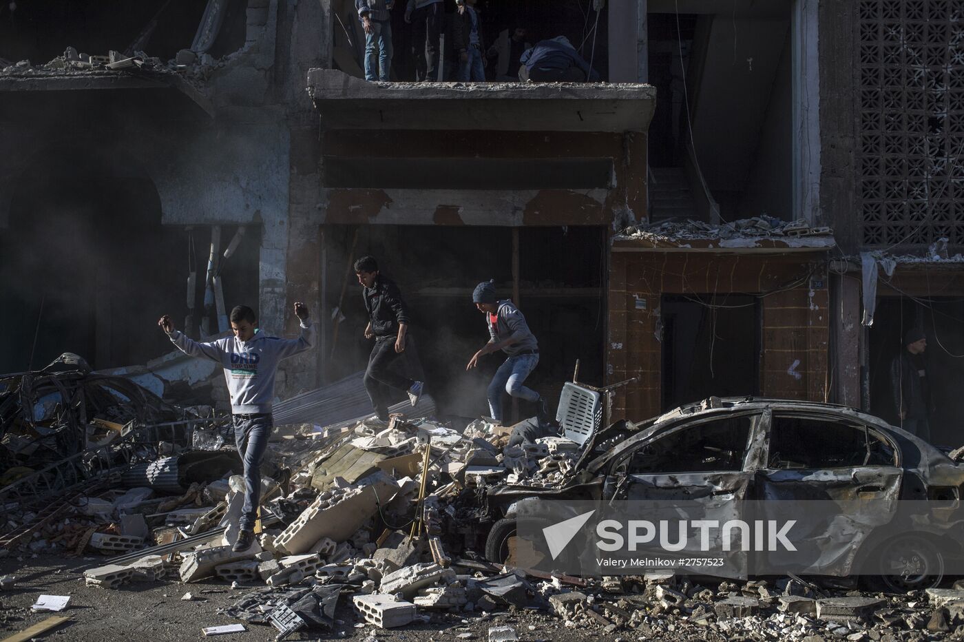 Terror act in Homs