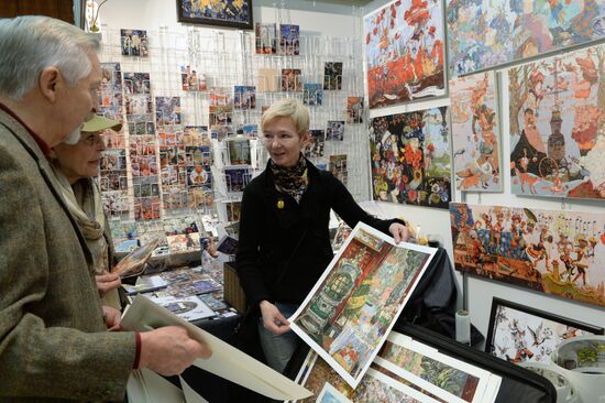 Сhristmas fair at Central House of Artists